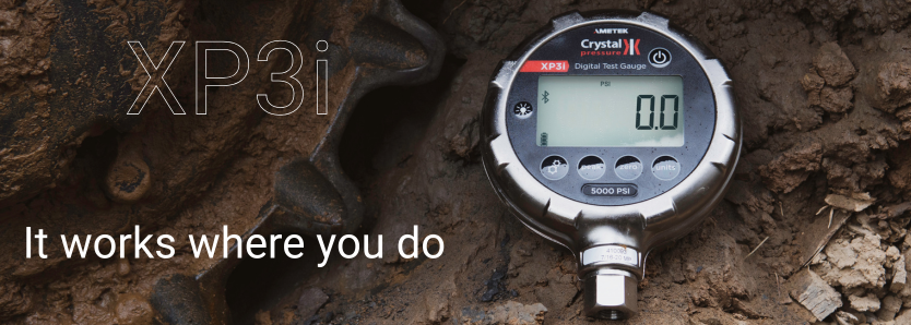 in field rugged digital pressure gauge