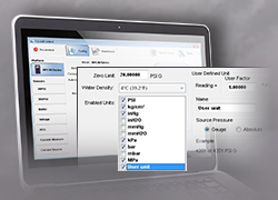 Customize your pressure gauge.
