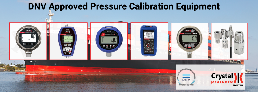 DNV Approved Pressure Calibration Equipment