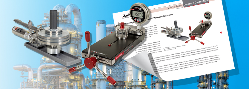 deadweight tester compared to digital pressure gauge