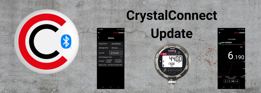 CrystalConnect Pressure Calibration Software