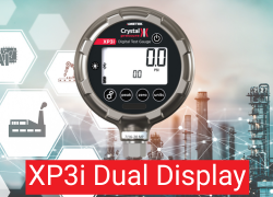digital pressure gauge dual display
