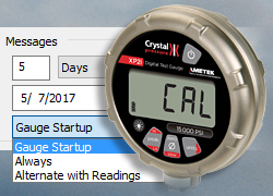 pressure gauge calibration reminders alerts