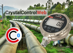 digital pressure gauge xp3i crystalcontrolweb logging software